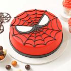 Spiderman Face Cake