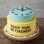 Retirement Celebration Two-Tier Cake