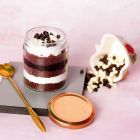 Gluten Free Choco Chip Jar Cake